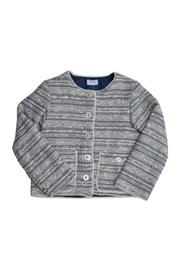  Stripe Tweed Jacket