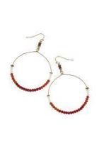  Orange Bead Hoop