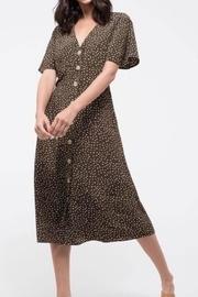  Button-down Midi-dress