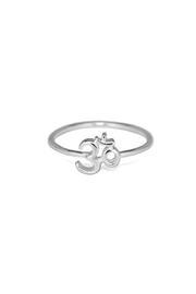  Silver Om Ring