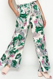  Tropical Print Palazzo Pant