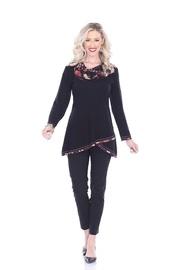  Cowl Asymmetrical Tunic