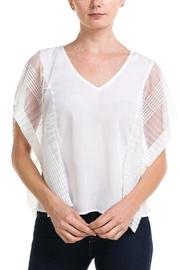  Tulle Ruffle Top