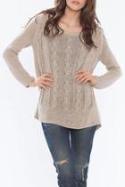  Cable Knit Tunic