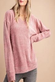  Soft V-neck Pullover