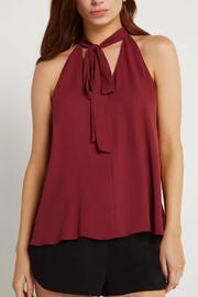  Scarf-neck Halter Top