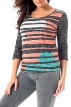  Baseball Stripe Top