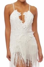  Floral Fringe Dress