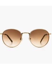  Brooks Gold & Brown Gradient Sunglasses