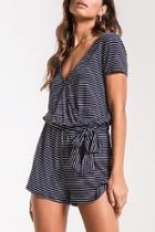  Micro Stripe Romper