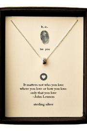  John-lennon Quote Necklace