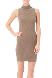  Knit Mocha Dress