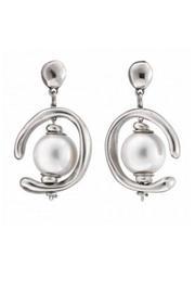  In Orbit Pearl Earrings