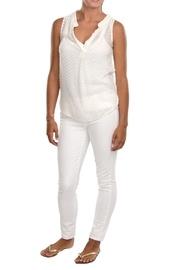  Slit V Tank Top