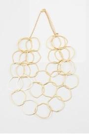  Gold Circles Necklace