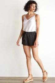  Frayed Hem Sporty Short