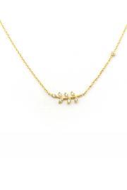  Pave Branch Necklace