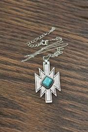  Natural-turquoise Sterling-silver Chain-necklace