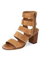  Leather Caged Sandal