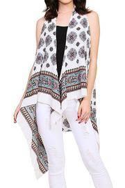  Paisley Print Vest