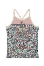  Cross Over Singlet Tank Top