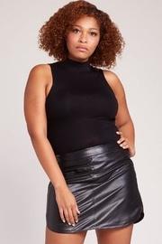  Conrad Leather Miniskirt