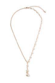 Asymmetrical Peal Necklace