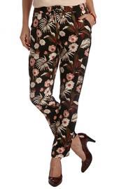  Silky Pattern Pants