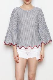  Scallop Trim Top