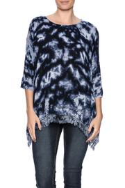  Tie Dye Indigo Top