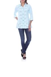  Aqua Long Shirt