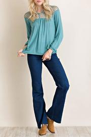  Mock Neckline Top