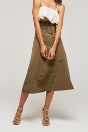  Belted A Line Skirt