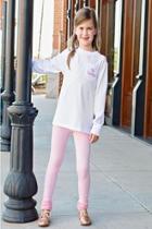  Pink Ruffle Legging