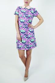  Collared Floral Dress