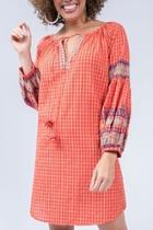  Cross-stitch Embroidered Dress