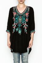  Zivelly Embroidered Tunic