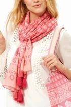  Pink Paisly Scarf