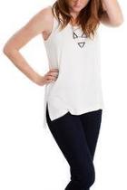  Cacia Creme Tank