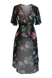  Floral Print Cover Up