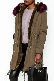  Fur Hoodie Jacket