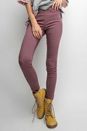  Denim Pocket Jeggings