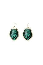  Emerald Drop Earrings