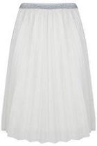  White Silver Skirt