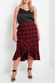  Flannel Ruffle Skirt