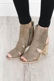  Effie Brown Leather Bootie