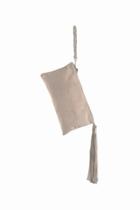  Nude Suede Wristlet