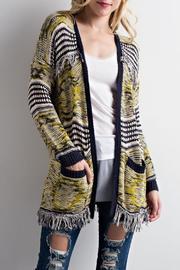 Fringe Front Cardigan