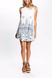  Lotus Pattern Dress
