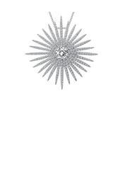  Simulated Diamond Starburst Necklace